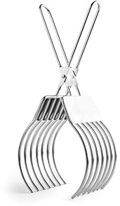 Ibili Pinza Taglia Arrosto in Acciaio Inox, 29 cm, Molla per Tagliare Carne