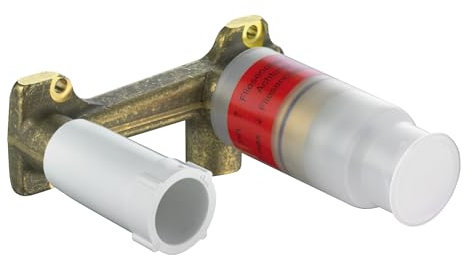 Kludi 38243 pour mitigeur de lavabo 2 Trous à encastrer pour Montage Mural, Chrome