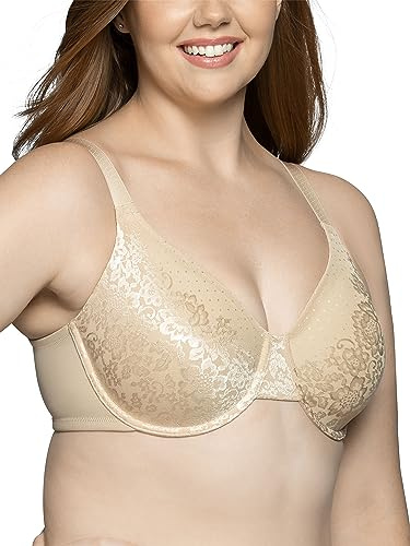 Vanity Fair Women's Beauty Back Smoothing Minimizer Bra - - 42DD
