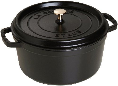 STAUB Round Cocotte Pot 34 cm - Black