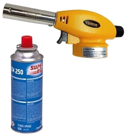 SALDATORE BRUCIATORE SVERNICIATORE CANNELLO A GAS ACC. PIEZO CON CARTUCCIA 227GR