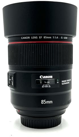 Canon EF 85mm f/1.4L IS USM - DSLR Lens with IS Capability, Black - 2271C002