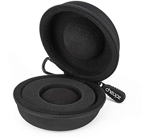 Cheopz Travel Watch Case Single Storage Box for Wristwatches & Smart Watches up to 50mm, Black