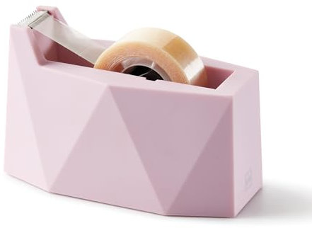 Miquelrius - Adhesive Tape Dispenser, Roll Holder Adhesive Tape and Washi Tape, Pink