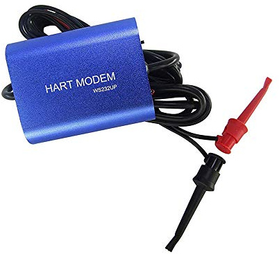 Toplionace Módem Hart USB, WS232UP Transmisor de Protocolo USB a Hart Comunicador Convertidor Hart con 24 VCC y Controlador de Temperatura de Resistencia de Bucle Incorporado