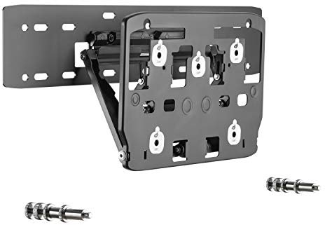 RICOO No-Gap Wall Mount for Samsung® Q7 Q8 & Q9 Screens Ultra Flat & Tilting TV Bracket for 75 Inch QLED SQ75 Devices Super Slim Television Support Weight Capacity 110lbs Black