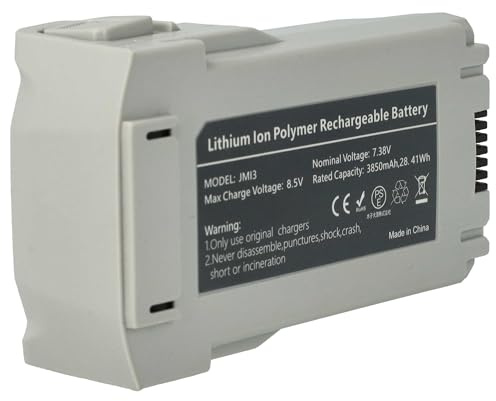 vhbw batteri kompatibelt med DJI Mini 3 Pro | Mini 3, Mini 4 Pro drönare Multicopter Quadrocopter (3850 mAh, 7,4 V, Li-Polymer)