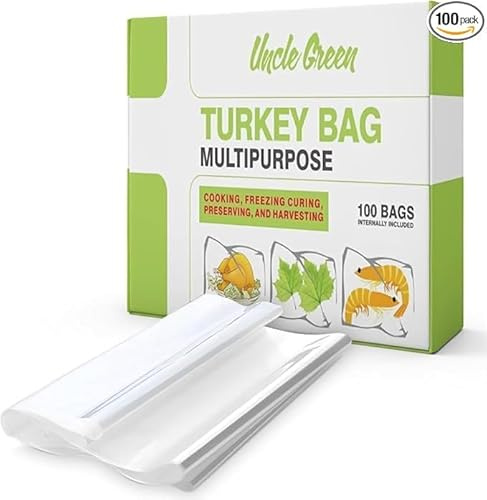 Uncle Green Multipurpose Turkey Bags -19 x 24.5-100 bags per box