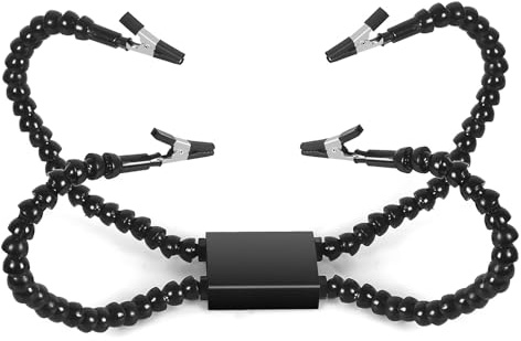 Terza mano Stazione di Saldatura Strumento con Braccio Regolabile a Collo d'oca per Elettronica Circuito e Modello Assemblaggio Elettronica Strumento di Riparazione