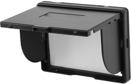 VELATEMOR Capot D'écran LCD de 3 Pouces, Pare-Soleil Pliable pour Appareil Photo avec Matériau ABS, pour Appareils Photo A7 A7S A7M2 A7R2 A7M3 A9