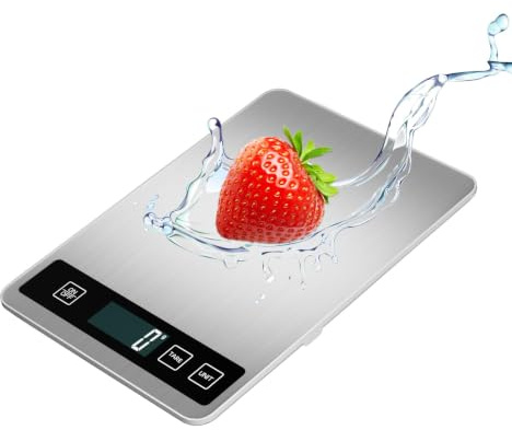 Bilancia da cucina digitale, 1 g/15 kg, spegnimento automatico, bilancia da cucina, bilancia digitale da cucina