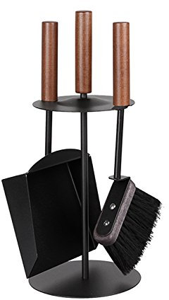 Schössmetall Kaminbesteck Piccolo | 2- teilig | Stahl, schwarz Besch. | 04561370