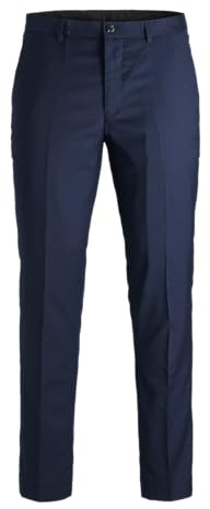 JACK & JONES Herren jprfranco broek noos Tuxedo Hose, Dark Navy, 54 EU