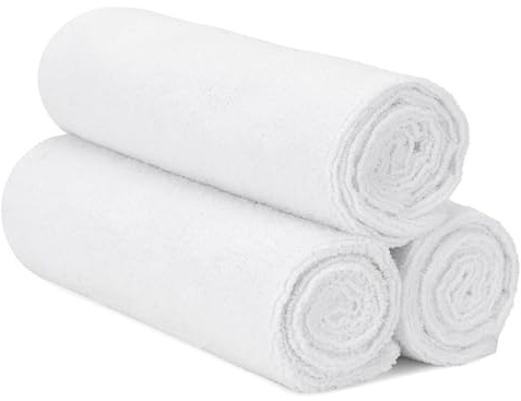 S&T INC. Microfiber Gym Towels, Yoga Towel for Home and Gym Bag, 16 Inch x 27 Inch, 3 Pack