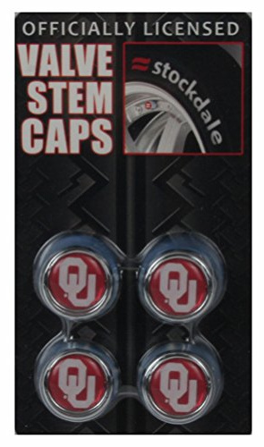 Oklahoma Sooners Valve Stem Caps