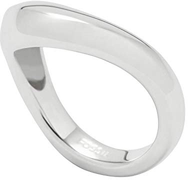 FOSSIL Ring, »JFS00309040«, Fossil silber, Größe 17