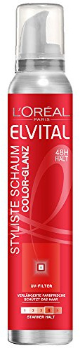 L'ORÉAL PARiS ELVITAL STYLISTE Schaumfestiger Color-Glanz