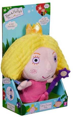 Character Options Ben And Holly's Little Kingdom 18cm Talking Holly Soft Plush Toy 05288