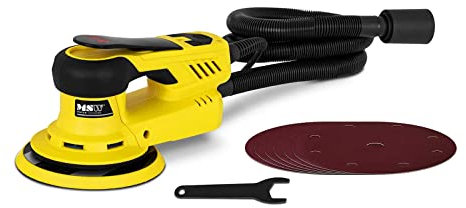 MSW MSW-ES-350 Ø 150 mm 350 W 4.000-10.000 U/min Sicherheitsschalter 6 Schleifscheiben bürstenloser Elektromotor Schleifmaschine