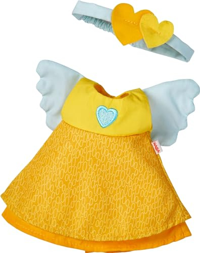 HABA Puppen Kleiderset Schutzengel, Kleidung für 30 cm Puppen, Verkleidung für Puppen - 1306962001