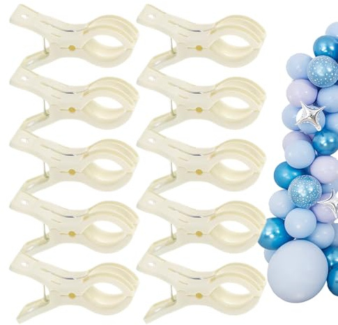Ballongklämma, tunga ballongklämmor, 10 stycken fästelement fest, bröllop, heminredning hantverk träbearbetning fotografi