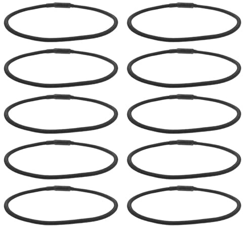 Toyvian Supporti Elastici Microfono 10 Pezzi Corda Elastica per Supporto a Sbalzo Ammortizzatore Antiurto in Gomma per Microfoni da Studio e Ambienti Professionali