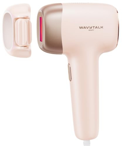 Wavytalk Depilación láser IPL, desnuda con rodillo de precisión para todo el cuerpo