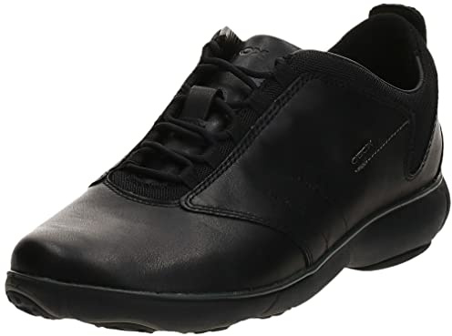 Geox U Nebula A, Sneakers Uomo, Nero, 43 EU