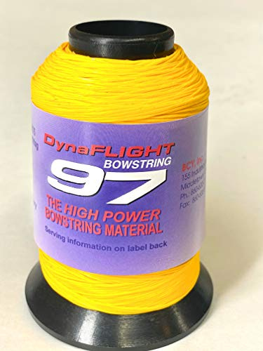 BCY Dyna Flight 97 Bowstring Yellow / 1/8#