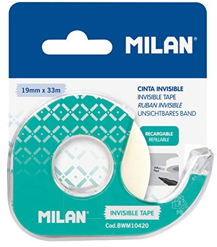 Blister distributeur ruban adhésif invisible mate 19 mm x 33 m