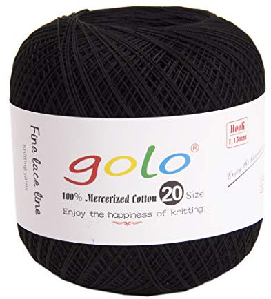 golo Strickgarn Häkelgarn 20 für handgestricktes Häkelgarn Gewinde häkeln