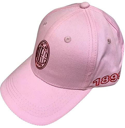 Cappello Milan Ufficiale Rosa Donna Tifosa Berretto Cappellino 1899 CAPMIROSA