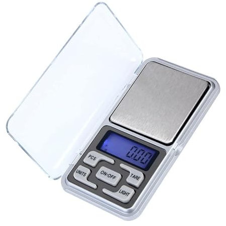 Ziyan Digitale Feinwaage Präzisionswaage 200g/0,01g Taschenwaage Goldwaage Waage Retoo