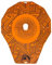 Hanzete Bicycle Disc Brake Cover Heat-Resistant Wear-Resistant Mountain Bike Washer Cover Simple Dazzle Print Washing Tool for Road Mountain Bike