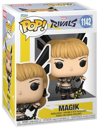 Funko Pop! Games: Marvel Rivals - Magik - Vinyl-Sammelfigur - Geschenkidee - Offizielle Handelswaren - Spielzeug Für Kinder und Erwachsene - Superheroes Fans - Modellfigur Für Sammler