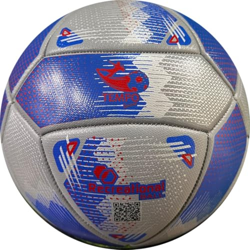 MONDOGIOCHI Pallone da Calcio Misura Regolare N.5, Ideale per Gioco Amatoriale outdoor, Pallone da calcio cucito a macchina in PU Palla Calcio per Bambini e Adulti (TS-5500)
