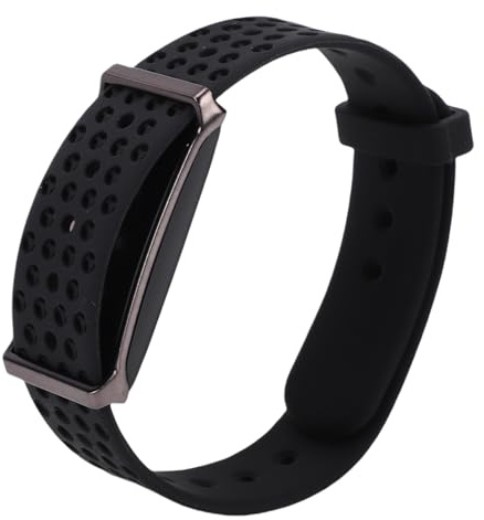 Sxhlseller Pulsera Inteligente para Hombres y Mujeres, Pulsera Inteligente de Salud con Seguimiento de Actividad Física, Impermeabilización de 10 M, Rastreador de Sueño con Aplicación, Reloj (Black)