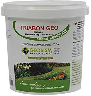 Triabon, concime NPK(Mg,S) 16-8-12+(4,22) + microelementi (1 kg)