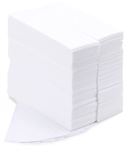 800 Pieces Large Non Woven Wax Strips 7.5 x 2.6 Inches Body and Facial Hair Removal Waxing Strips Soft Waxing Paper Sheets