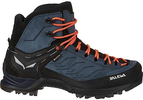 SALEWA MS MTN TRAINER MID GTX, Botas Hombre, Dark Denim Black, 47 EU