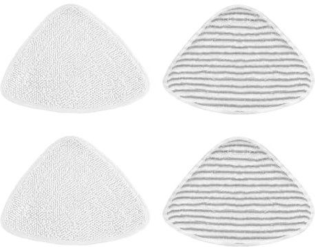 Bodenwischer Ersatzbezug für Vileda Tücher Microfaser Dampfreiniger Ersatzbezug für O-Cedar/Vileda 100 (4 Stück)