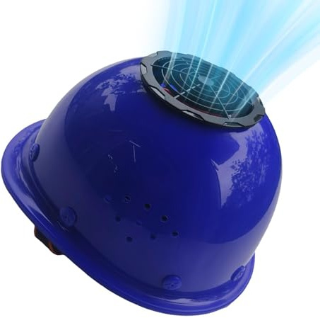 Ventilador de casco de seguridad – Casco de protección recargable con