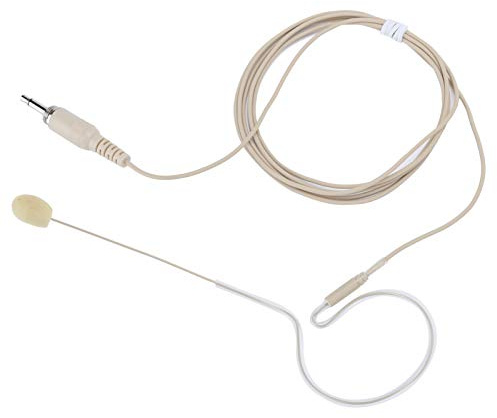 Stylebest 3,5 Mm Jack Mikrofon Lättvikts öronkrok Headset Kondensatormikrofon för Karaoke Enstaka Användare Slitstark Metallkräm