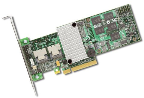 LSI Logic LSI00202 MegaRAID Controller Kit (8-Port, 8X PCIe 2.0, 2X SAS, RAID 0/1/5/10/50/60)