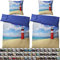 Sanilo® Bettwäsche 135x200 cm, 100% feinste Baumwolle, 4-teilig, Bettbezug, Kissenbezug 80x80cm, Oeko-TEX Zertifiziert (4-teilig 135x200 cm, Leuchtturm)