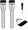 Amaxiu 2 Pcs Flat Foundation Brush for Makeup, Foundation Brush for Liquid Make Up Concealer Brush Foundation Contour Brushes for Blending Liquid Cream, Mineral Makeup, Concealer Highlighting