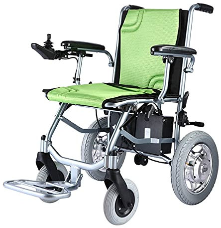 DDKYHU Intelligenter, Leichter, Faltbarer Elektrorollstuhl, kompakter Elektrorollstuhl, Leichter, zusammenklappbarer Elektrorollstuhl