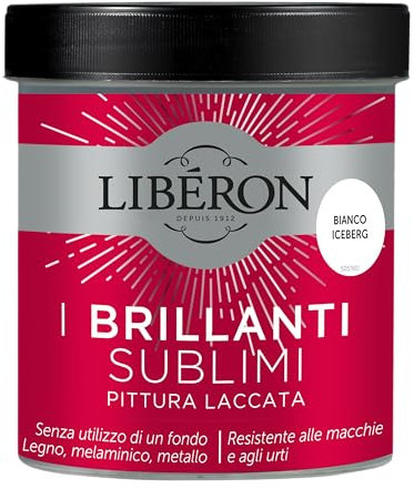 Libéron Les Brillants Sublimes Peinture Laquée Blanc Iceberg 0.5 L