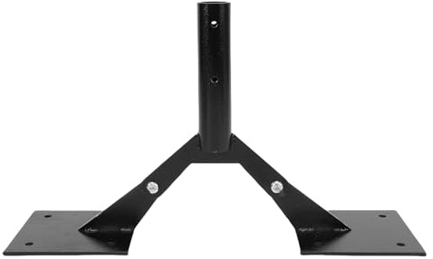 WALFRONT Adjustable Weathervane Roof Mount Steel Heavy Duty Wind Vane Bracket with Hardware Suitable for Garden and Outdoor Use