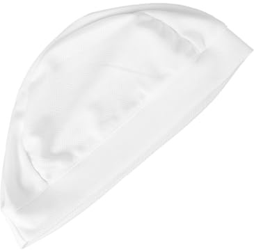 Veemoon Berretto da Ciclista Uomo ad Asciugatura Rapida Fascia Antisudore Elastica, Berretto Sottocasco Traspirante per Ciclismo e Sport all’Aperto, Colore Bianco